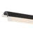 Abra Lighting Eros 2 Light Curved Acrylic Twin Bar Pendant, Black