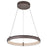 Abra Lighting Sling 1 Light Small Dual LED Ring Pendant, Bronze