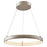 Abra Lighting Sling 1 Light Small Dual LED Ring Pendant, Silver