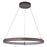 Abra Lighting Sling 1 Light Medium Dual LED Ring Pendant, Bronze