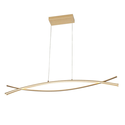Abra Lighting ORB 1 Light Linear Bar Pendant/Opal Glass Orb, Chrome