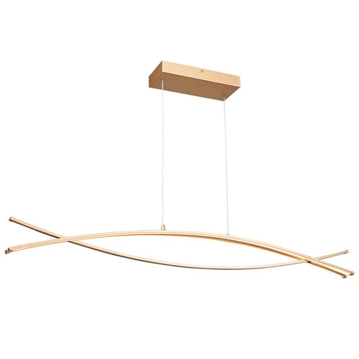 Abra Lighting ORB 1 Light Linear Bar Pendant/Opal Glass Orb, Chrome