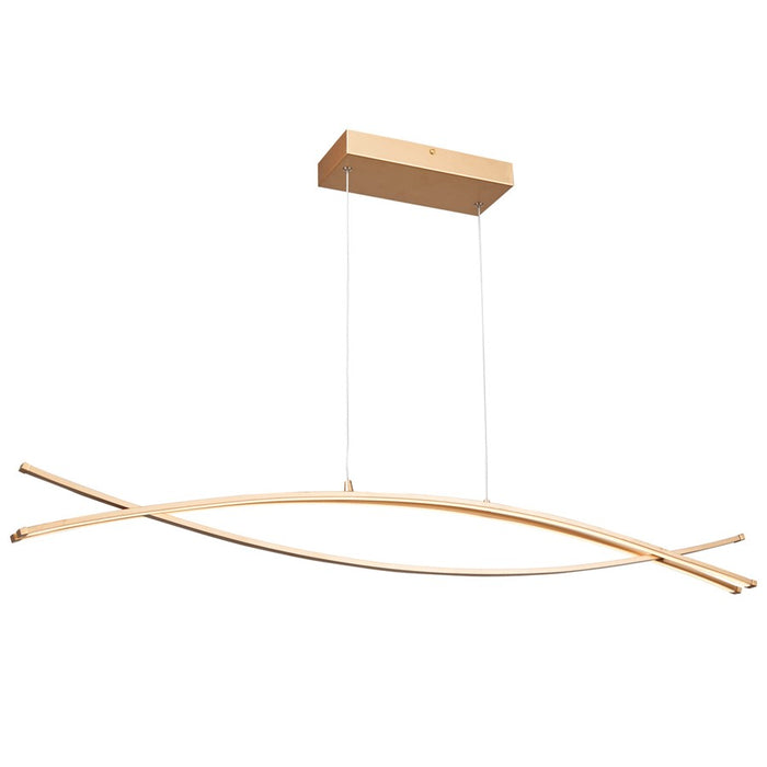 Abra Lighting ORB 1 Light Linear Bar Pendant/Opal Glass Orb, Chrome