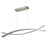 Abra Lighting Wishbone 5 Light Crossed Frame Pendant, Nickel