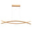 Abra Lighting Wishbone 5 Light Crossed Frame Pendant, Gold