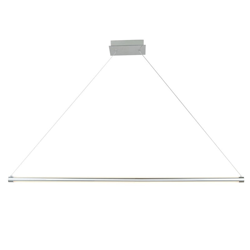 Abra Lighting ORB 1 Light Linear Bar Pendant/excluding, Chrome