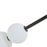 Abra Lighting ORB 1 Light Linear Bar Pendant/3 Orbs, Black/Opal