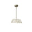 Abra Lighting Talon 1 Light Clear Glass/LED Claw Pendant, Nickel