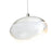 Abra Lighting Athena 1 Light Teardrop Pendant/120" Cord, Nickel