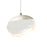Abra Lighting Athena 1 Light Teardrop Pendant/120" Cord, Nickel