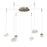 Abra Lighting Athena 6 Light Octopus Pendant/Teardrop, Nickel