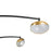 Abra Lighting Athena 6 Light Teardrop Cylinder Pendant, BK/BS