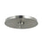 Abra Lighting Canopy 1 Light Flat/Barrel Canopy, Nickel