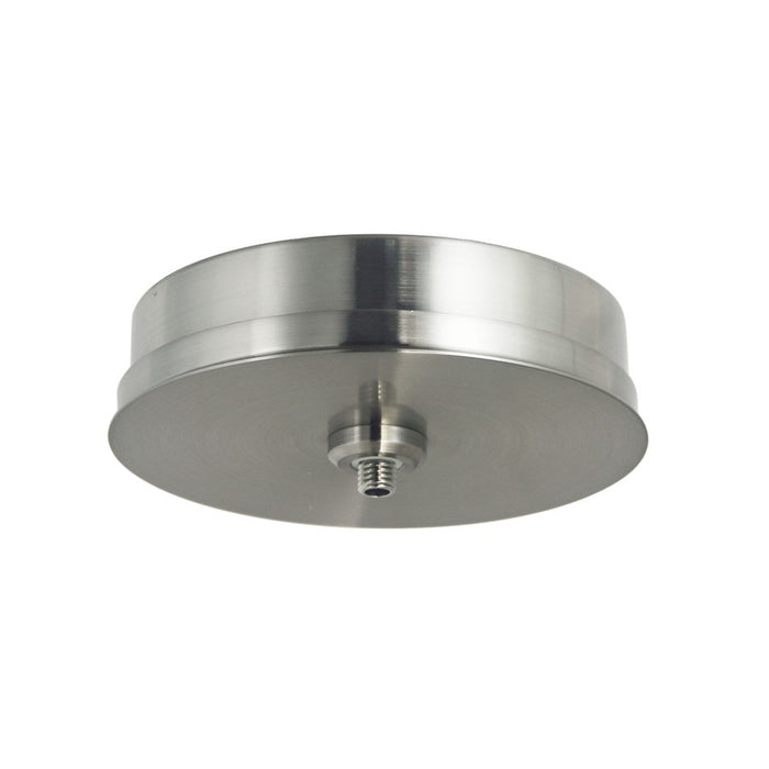 Abra Lighting Canopy 1 Light Flat/Barrel Canopy, Nickel