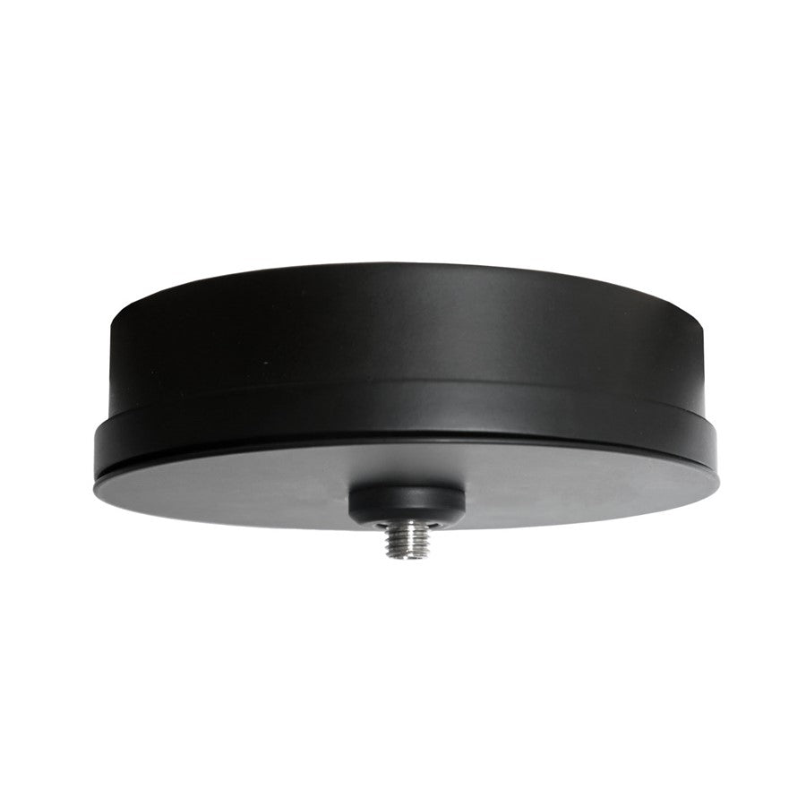 Abra Lighting Canopy 1 Light Flat/Barrel Canopy, Black
