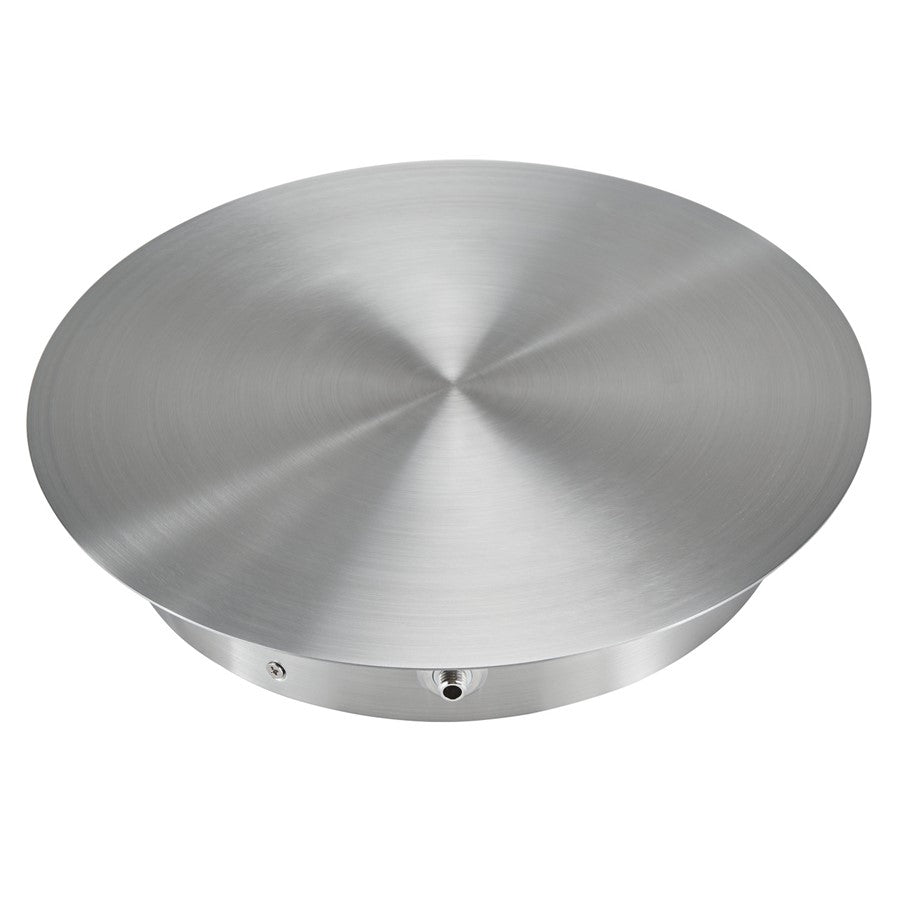 Abra Lighting Canopy 3Lt Tri-Port Uni-Jack Canopy, Nickel - 10081CP-BN-CANOPY