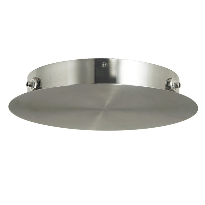 Abra Lighting Canopy 3 Light Tri-Port Uni-Jack Canopy, Nickel