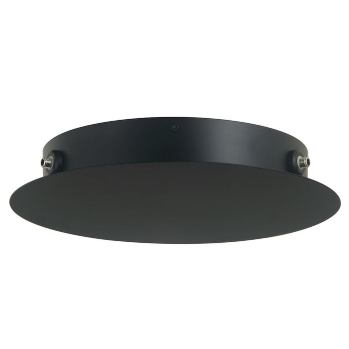 Abra Lighting Canopy 3Lt Tri-Port Uni-Jack Canopy, Black - 10081CP-MB-CANOPY