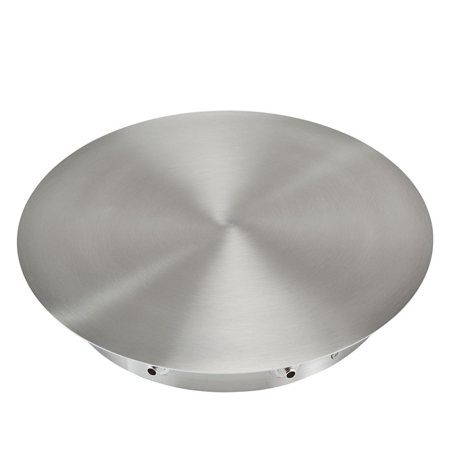 Abra Lighting Canopy 9Lt Nine-Port Uni-Jack Canopy, Nickel - 10083CP-BN-CANOPY