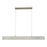 Abra Lighting Slim 2Lt 32" Cable LED Pendant, Aluminum - 10095PN-BA-SLIM