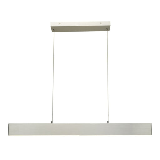 Abra Lighting Slim 2 Light 32" Cable LED Pendant, Aluminum