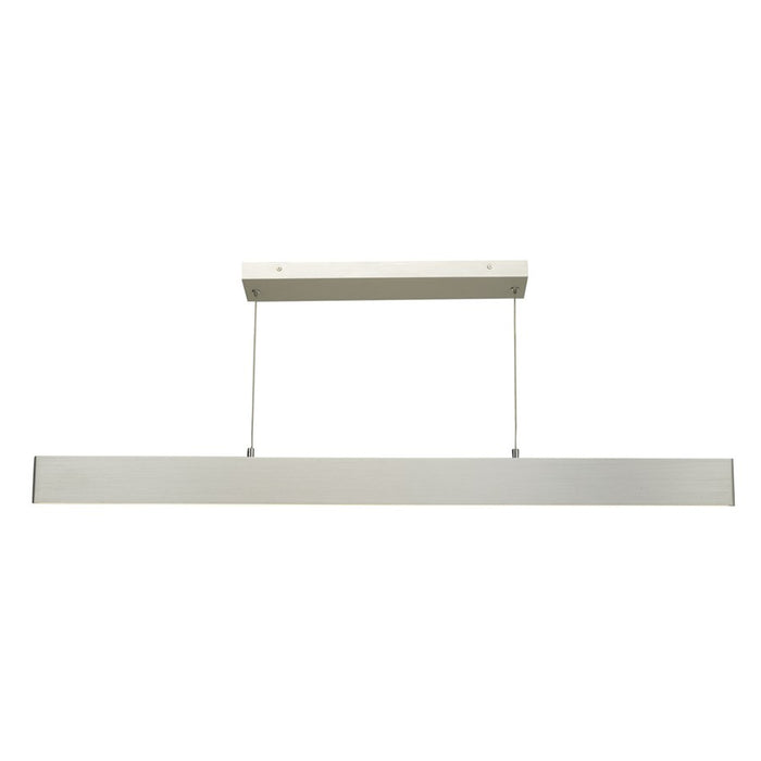 Abra Lighting Slim 2 Light 47" Cable LED Pendant, Aluminum