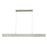 Abra Lighting Slim 2 Light 47" Cable LED Pendant, Aluminum