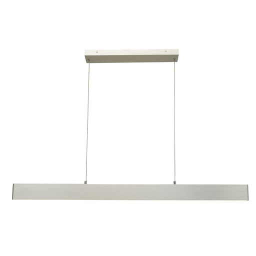 Abra Lighting Slim 2 Light 47" Cable LED Pendant, Aluminum
