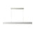 Abra Lighting Slim 2 Light 47" Cable LED Pendant, Aluminum