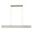 Abra Lighting Slim 2 Light 47" Cable LED Pendant, Aluminum