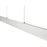 Abra Lighting Slim 2 Light 47" Cable LED Pendant, Aluminum