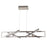 Abra Lighting Helix 4 Light Rectangular Pendant, Nickel