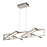 Abra Lighting Helix 4 Light Rectangular Pendant, Nickel