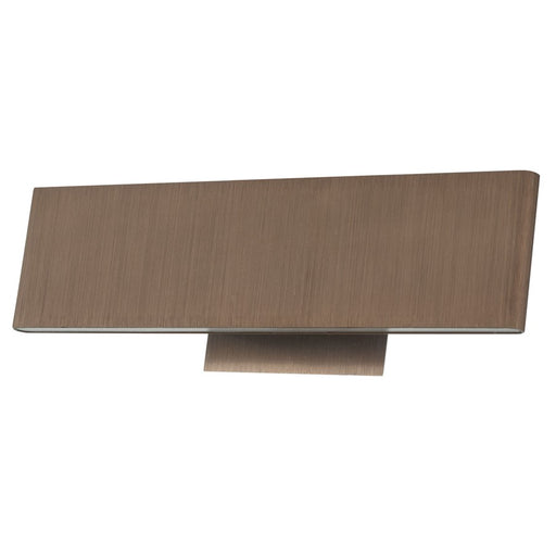Abra Lighting Slim 2 Light 12" LED Vanity-Wall Bar, Bronze