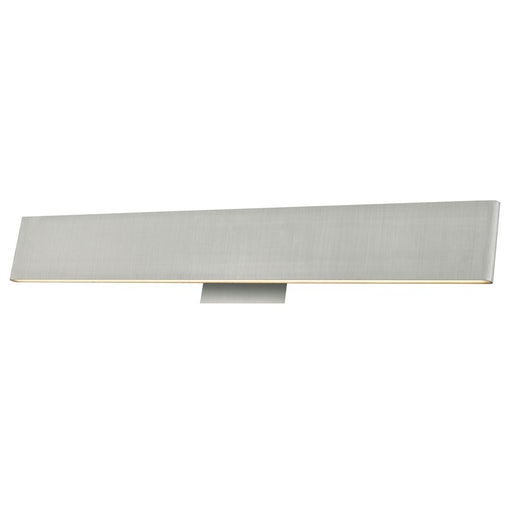 Abra Lighting Slim 2 Light 24" LED Vanity-Wall Bar, Aluminum