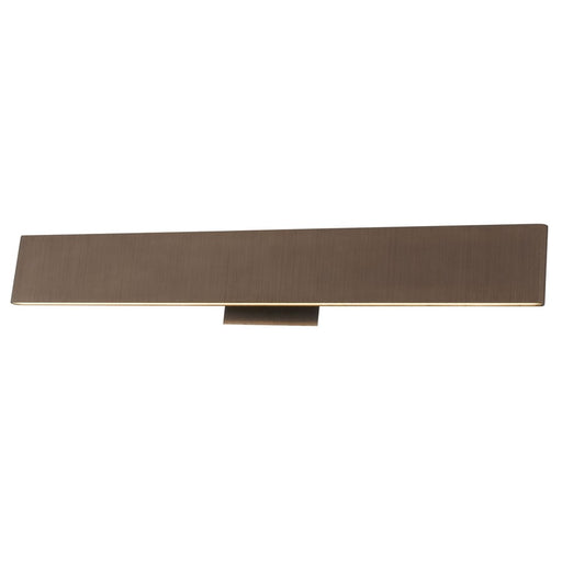Abra Lighting Slim 2 Light 24" LED Vanity-Wall Bar, Bronze