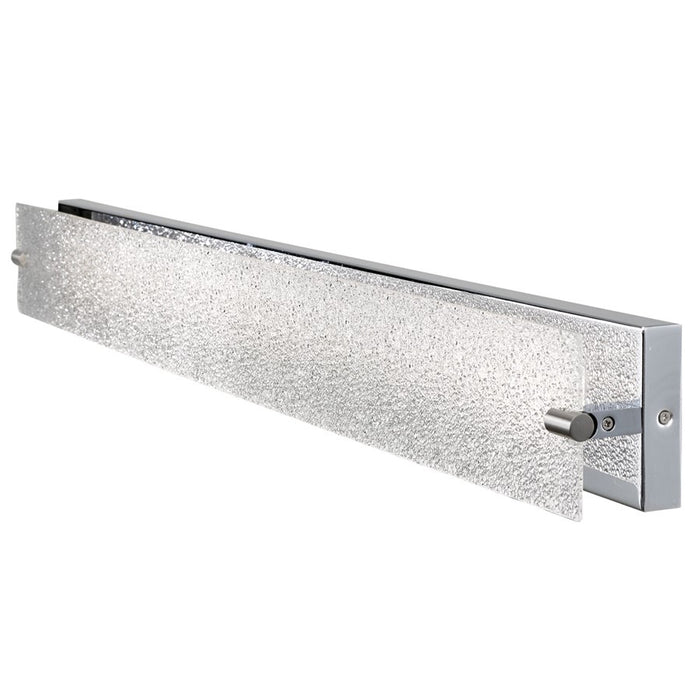 Abra Lighting Blaze 1Lt 28" Flat Panel LED Vanity, Nickel - 20005WV-BN-BLAZE