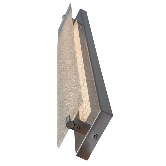 Abra Lighting Blaze 1 Light 28" Flat Panel LED Vanity, Nickel