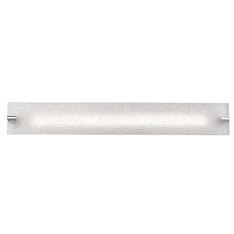 Abra Lighting Blaze 1 Light 28" Flat Panel LED Vanity, Chrome