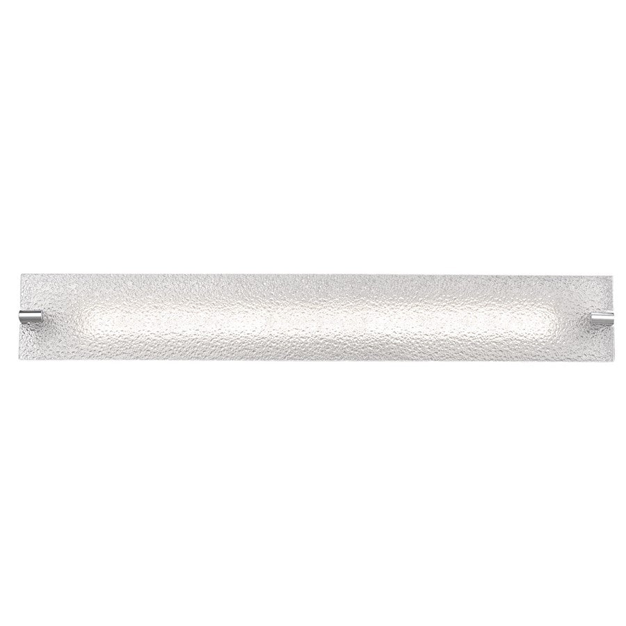 Abra Lighting Blaze 1 Light 28" Flat Panel LED Vanity, Chrome