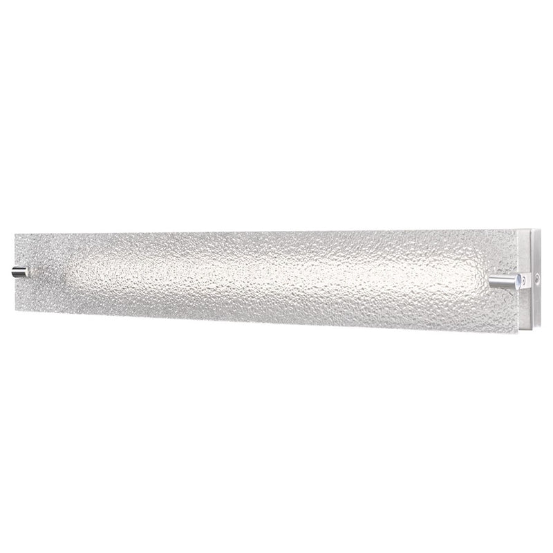 Abra Lighting Blaze 1 Light 28" Flat Panel LED Vanity, Chrome