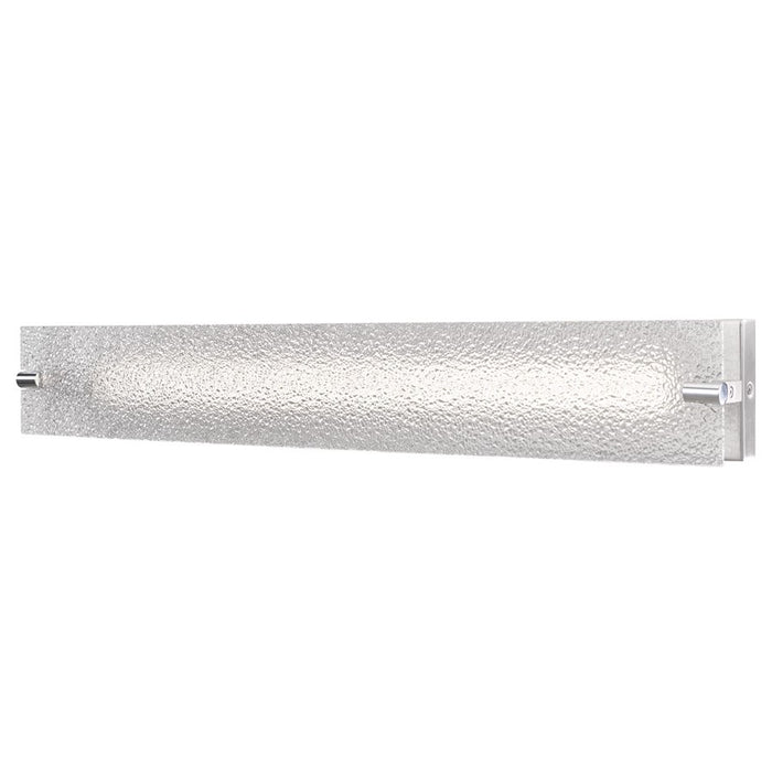 Abra Lighting Blaze 1 Light 28" Flat Panel LED Vanity, Chrome