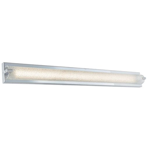 Abra Lighting Veil 1 Light 40" Curved Water LED Vanity, Chrome