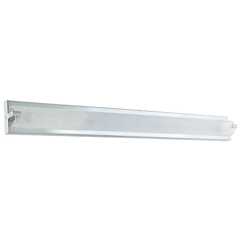 Abra Lighting Veil 1 Light 40" Curved Water LED Vanity, Chrome