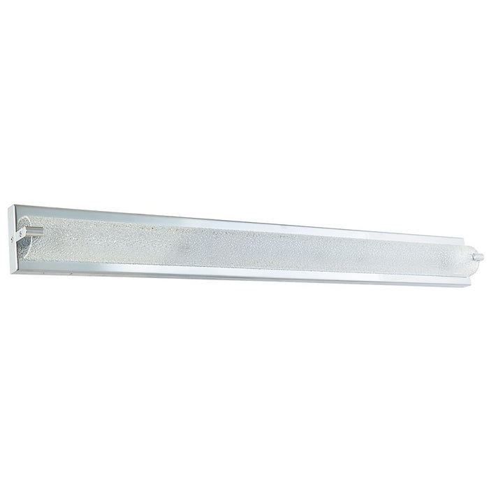 Abra Lighting Veil 1 Light 40" Curved Water LED Vanity, Chrome