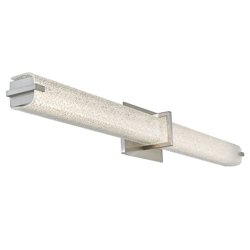 Abra Lighting Squire 1 Light 38" Square Water LED Vanity, Nickel