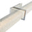 Abra Lighting Squire 1 Light 38" Square Water LED Vanity, Chrome
