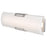 Abra Lighting Allure 1 Light 24" Curved Glass LED Vanity, Nickel