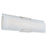 Abra Lighting Allure 1 Light 24" Curved Glass LED Vanity, Chrome