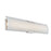 Abra Lighting Allure 1 Light 36" Curved Glass LED Vanity, Nickel